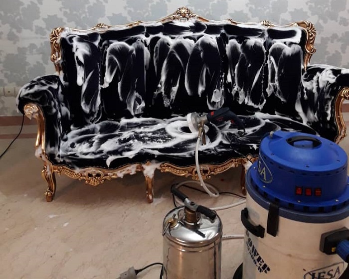 شستشوی مبل استیل - مبلشویی کرج