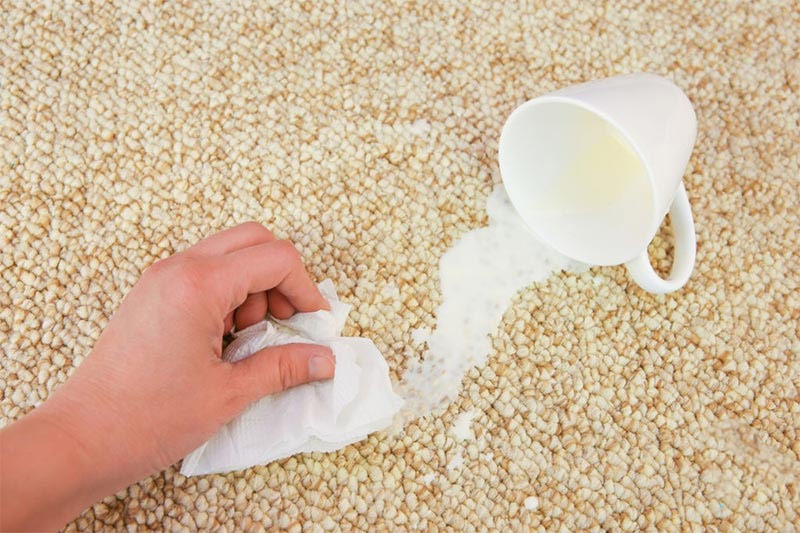 پاک کردن لکه شیر از روی مبل ها - مبلشویی خوشنام