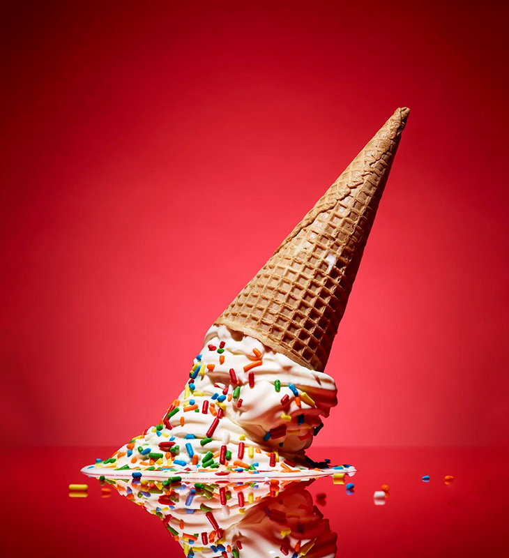 پاک کردن لکه بستنی از روی فرش - مبلشویی کرج